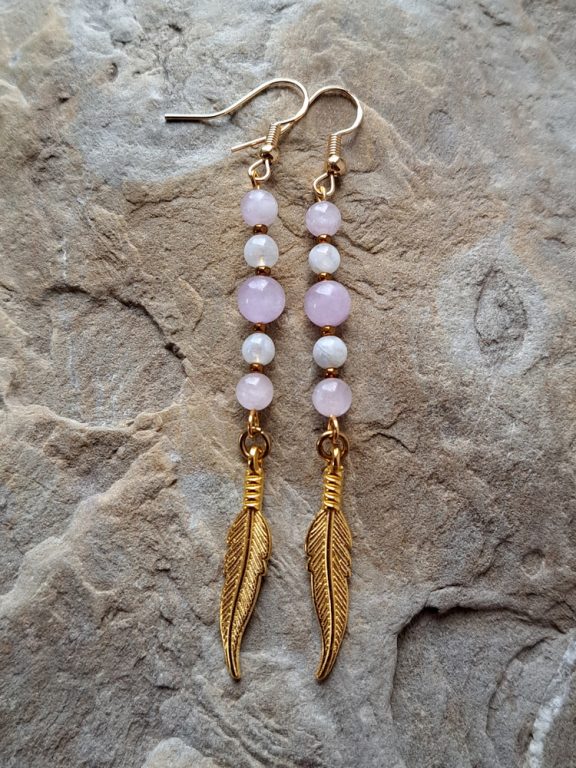 Ohrschmuck Kunzit