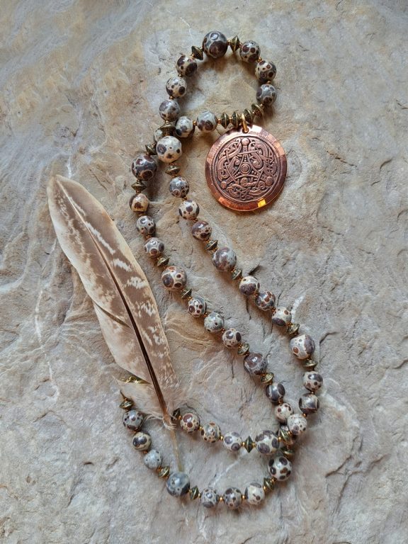 Allverbunden Anhänger Edelsteinkette Heilsteinschmuck
