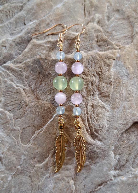 Ohrringe Anhänger Edelsteinkette Heilsteinschmuck
