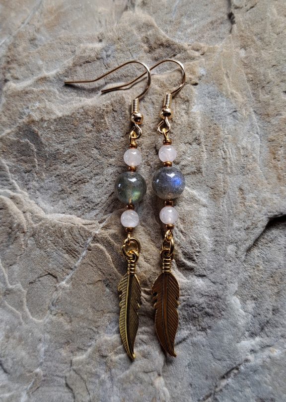 Ohrringe Anhänger Edelsteinkette Heilsteinschmuck