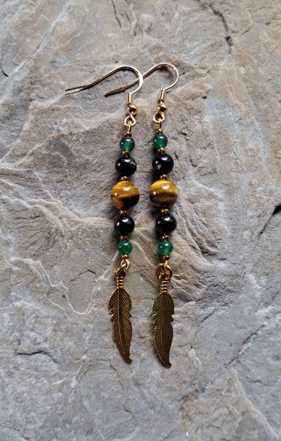 Ohrringe Anhänger Edelsteinkette Heilsteinschmuck