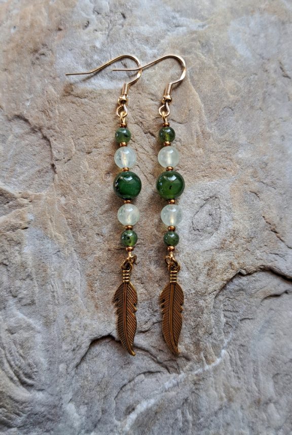 Ohrringe Anhänger Edelsteinkette Heilsteinschmuck