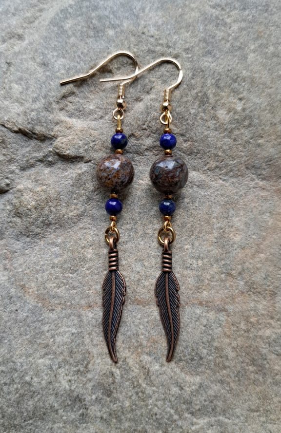 Ohrringe Anhänger Edelsteinkette Heilsteinschmuck