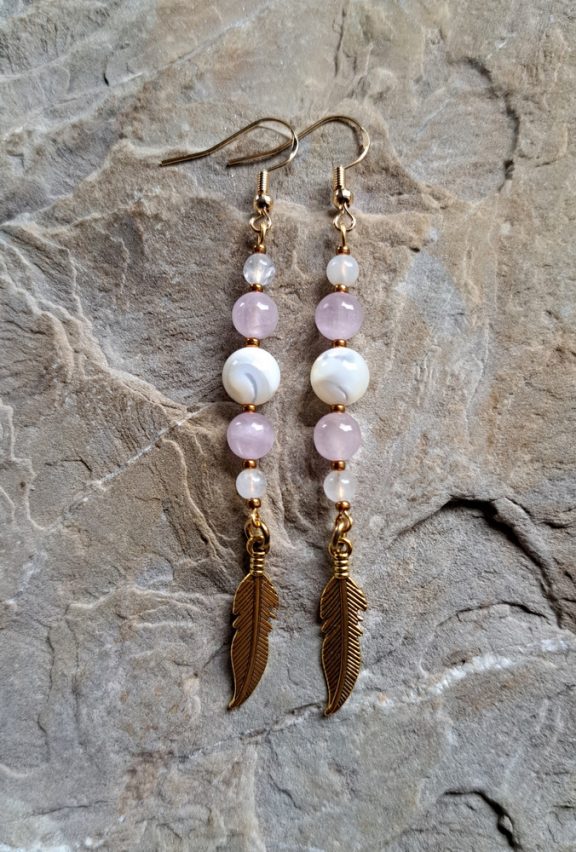 Ohrringe Anhänger Edelsteinkette Heilsteinschmuck