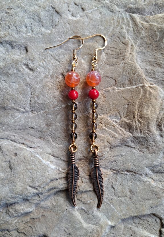 Ohrringe Anhänger Edelsteinkette Heilsteinschmuck