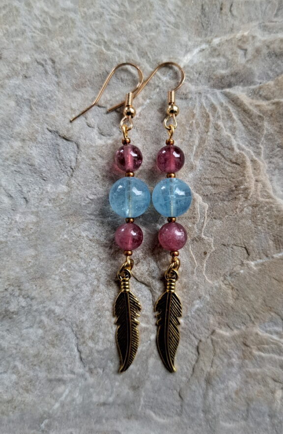 Ohrringe Anhänger Edelsteinkette Heilsteinschmuck