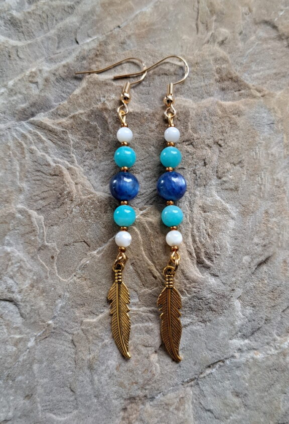 Ohrringe Anhänger Edelsteinkette Heilsteinschmuck