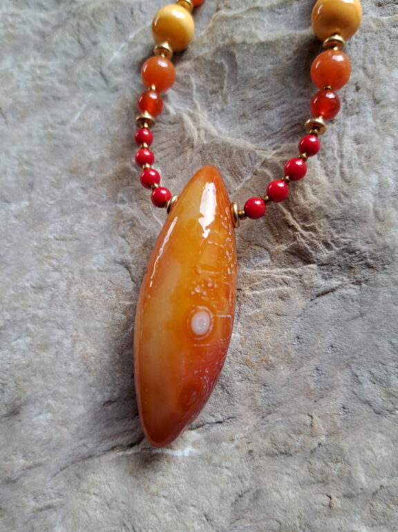 Achat Anhänger - Wüstenachat