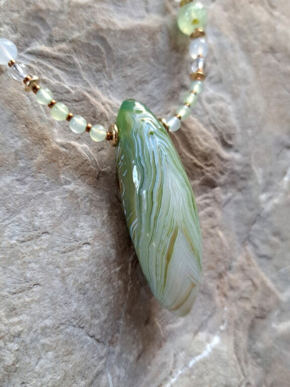 Achat Naturstein Schmuck