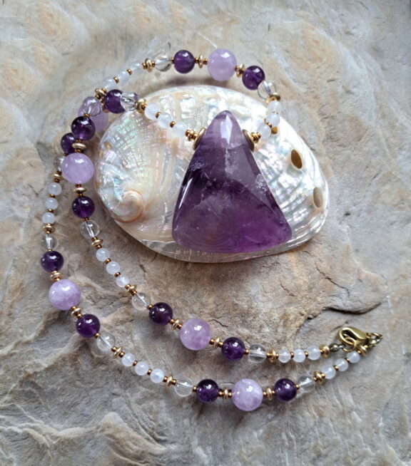 Amethyst Halskette