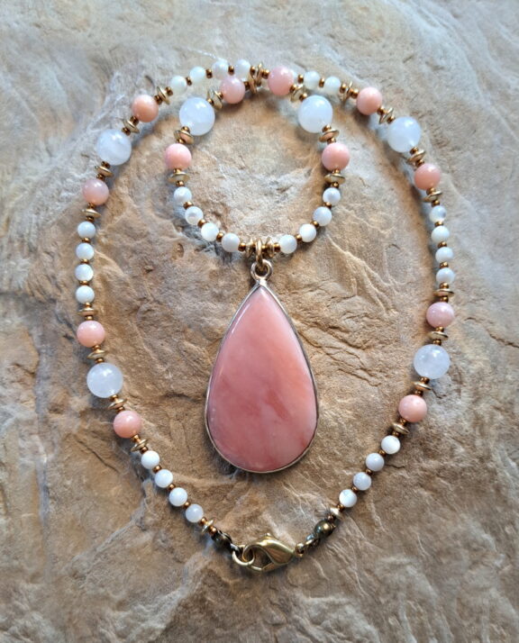 Andenopal Kette - handgemacht