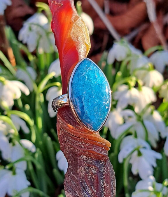 Apatit Heilstein Ring