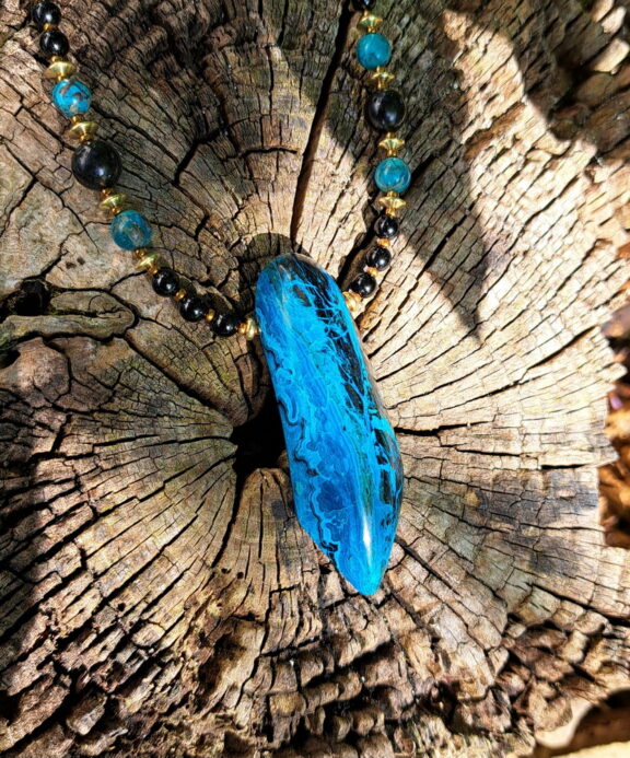 Atacamaopal-Anhänger - Natursteinschmuck
