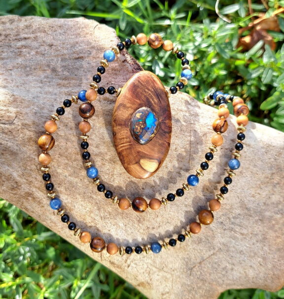 Baumperle Eiche Amulett