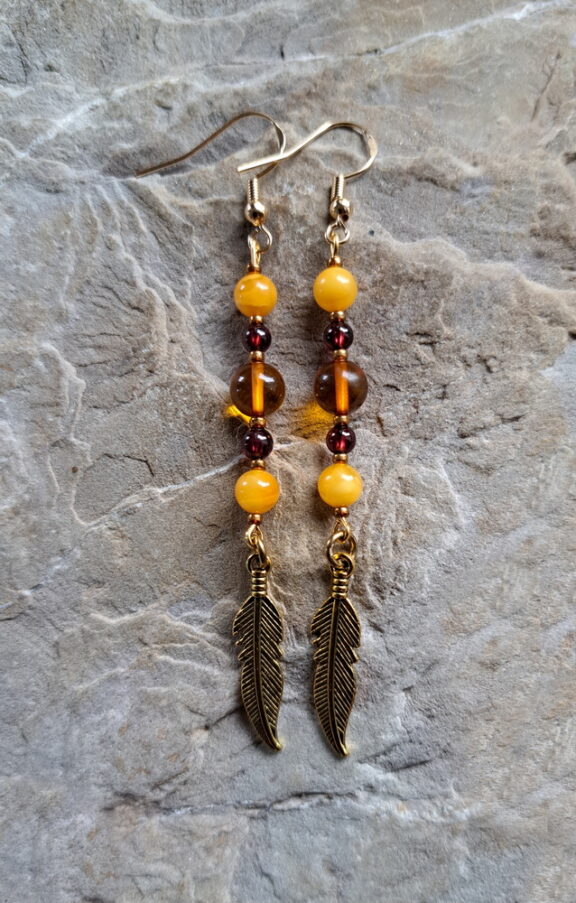 Ohrringe Anhänger Edelsteinkette Heilsteinschmuck