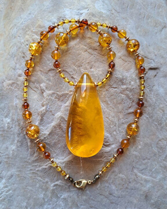 Bernsteinkette - Rarität