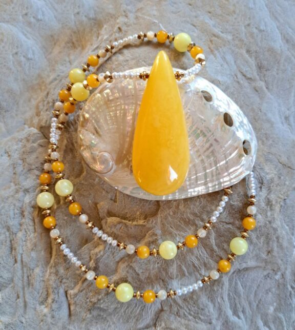 Butterscotch Bernstein Naturschmuck Halskette