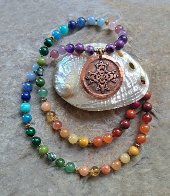 Chakra Heilstein Kette