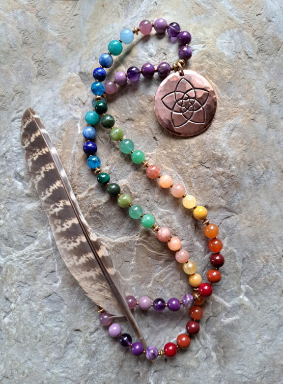 Chakra Heilstein Kette