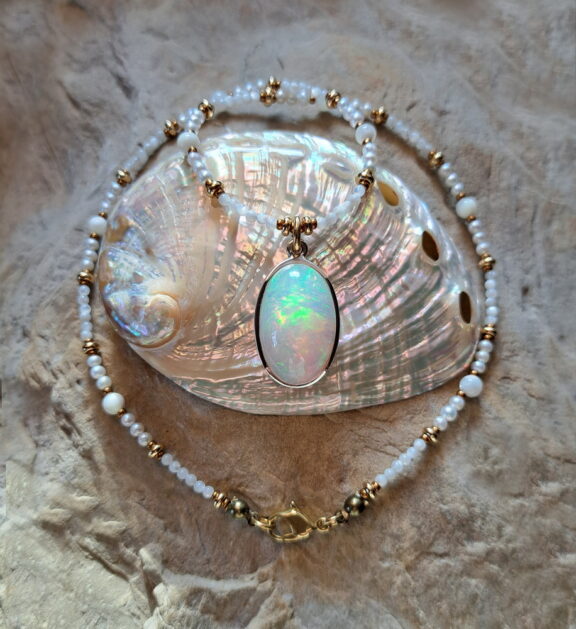 Coober Pedy Opal Anhänger