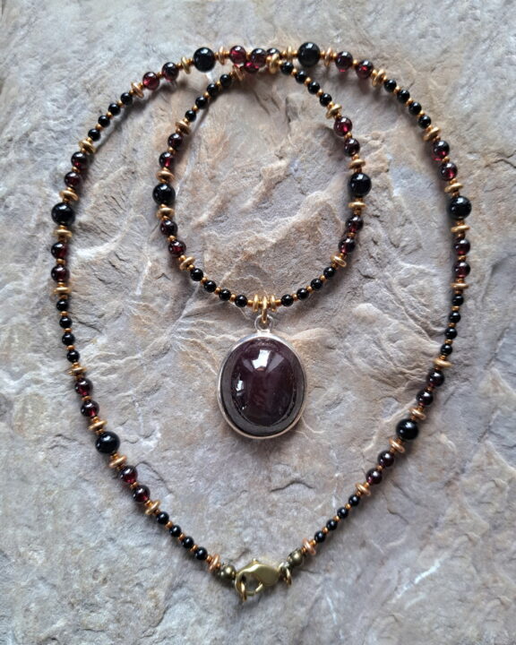 Granat Heilsteinkette