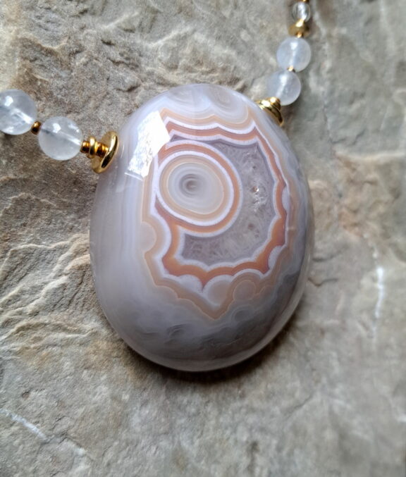 Handmade Agate pendant jewelery