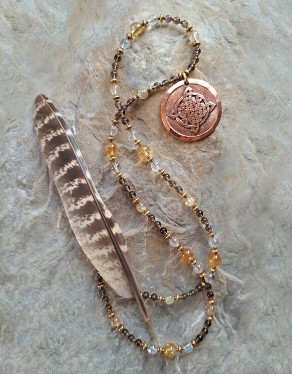 Keltischer Knoten Talisman Kette