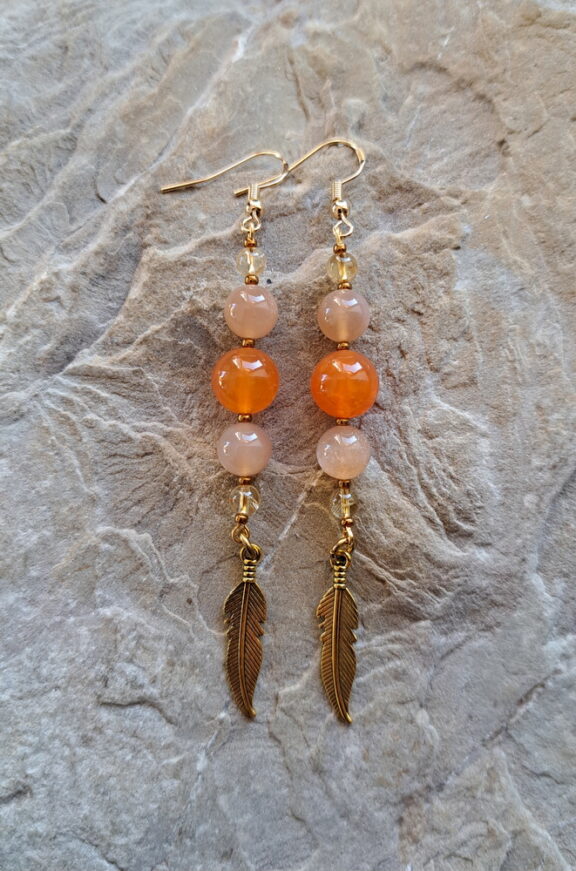 Ohrringe Anhänger Edelsteinkette Heilsteinschmuck