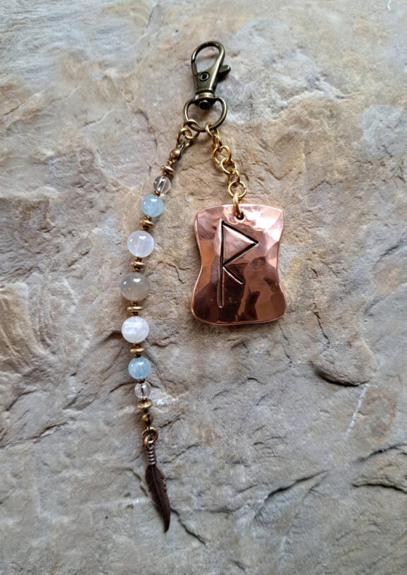 Kupferamulett Rune Raido - Talisman