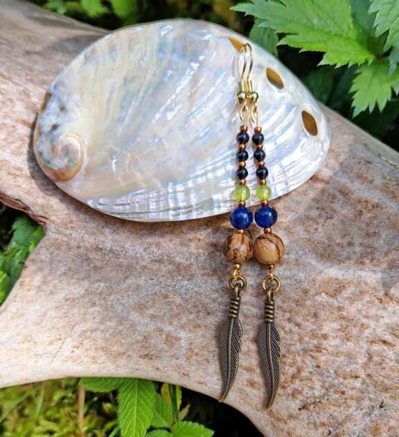 Kyanit - Ohrringe