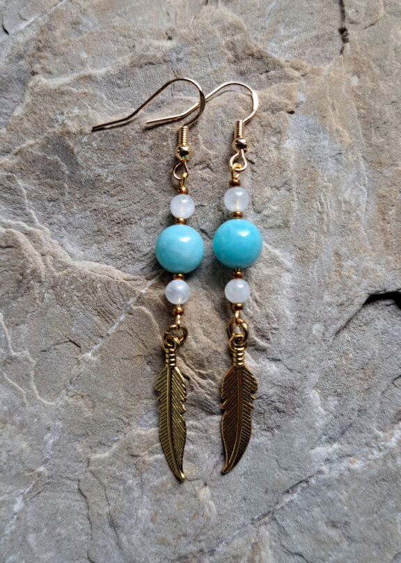 Ohrringe Anhänger Edelsteinkette Heilsteinschmuck