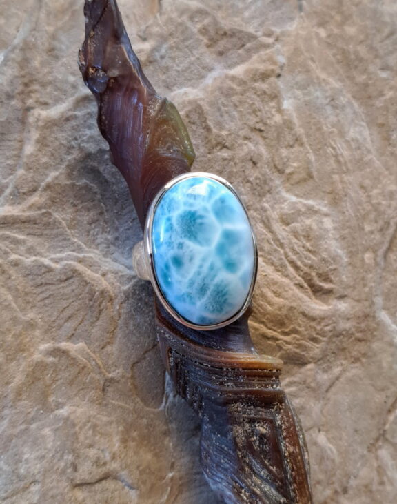 Larimar Ring