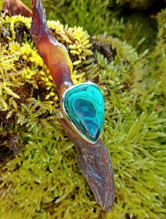 Malachit Ring