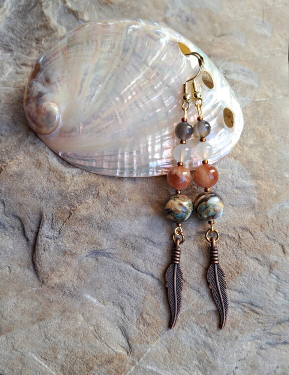 Paua Muschel Ohrringe