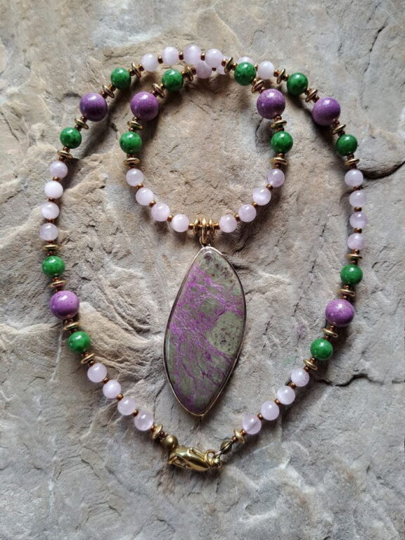 Purpurit Heilsteinkette