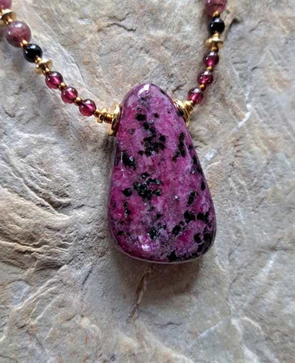 Rubin Heilstein Schmuck - handgemacht