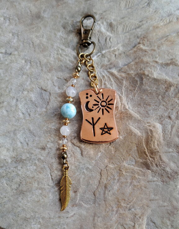 Rune Algiz Kupferamulett