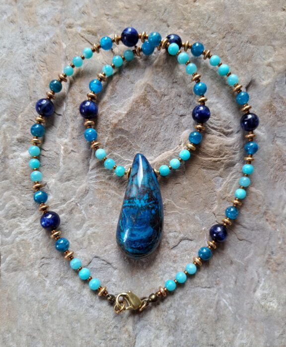 Shattuckit Heilsteinkette