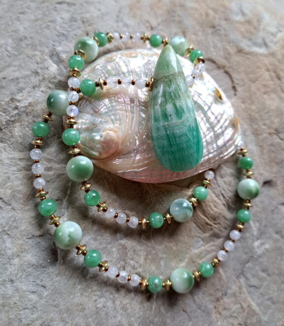 Smithsonit Heilstein Amulett