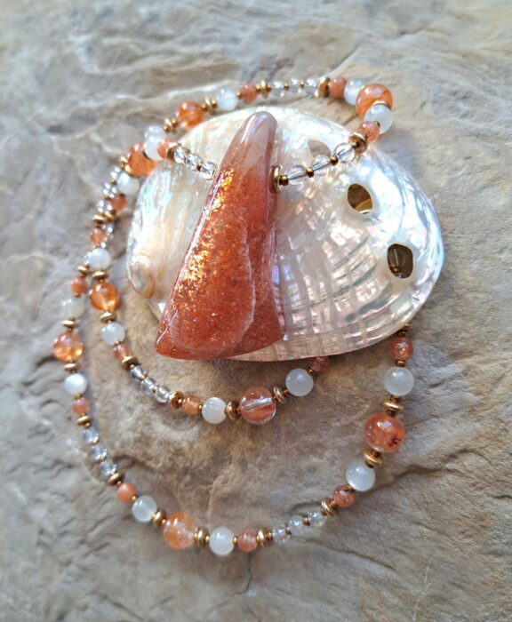 Sonnenstein - Bergkristall Kette