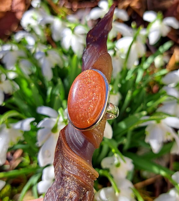 Sonnenstein Edelstein Ring