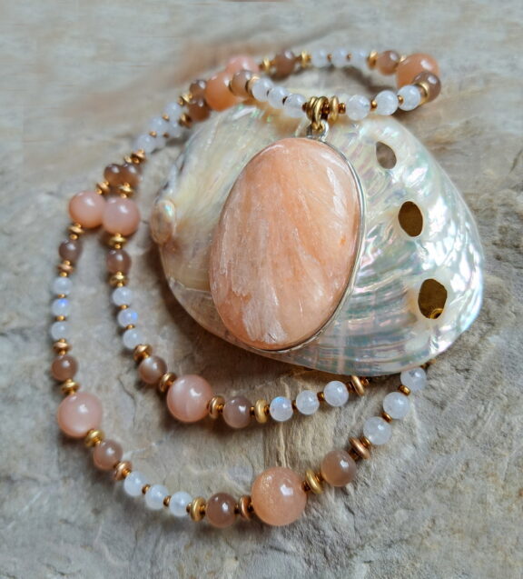 Stilbit Heilstein Kette