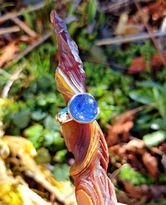 Tansanit Edelstein Ring