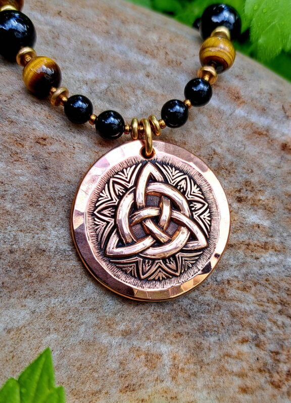 Triquetra Kupfer Amulett