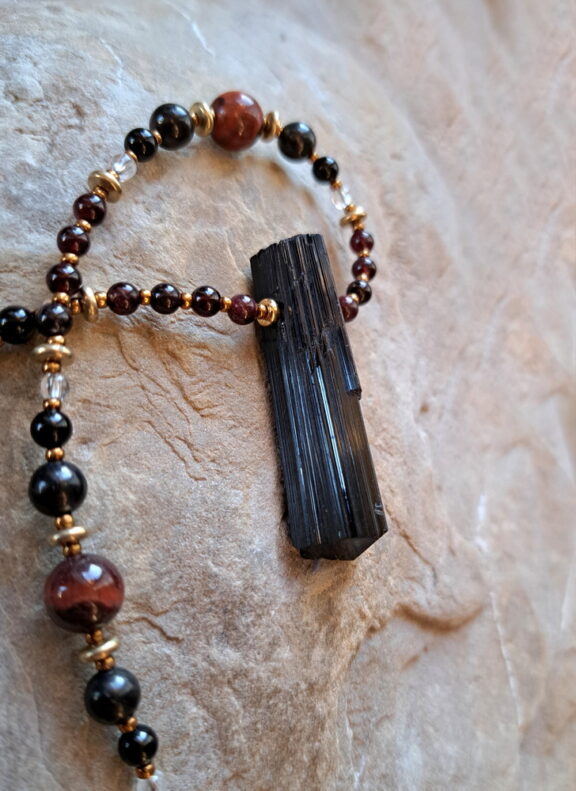 Turmalin - Schörl - Anhänger