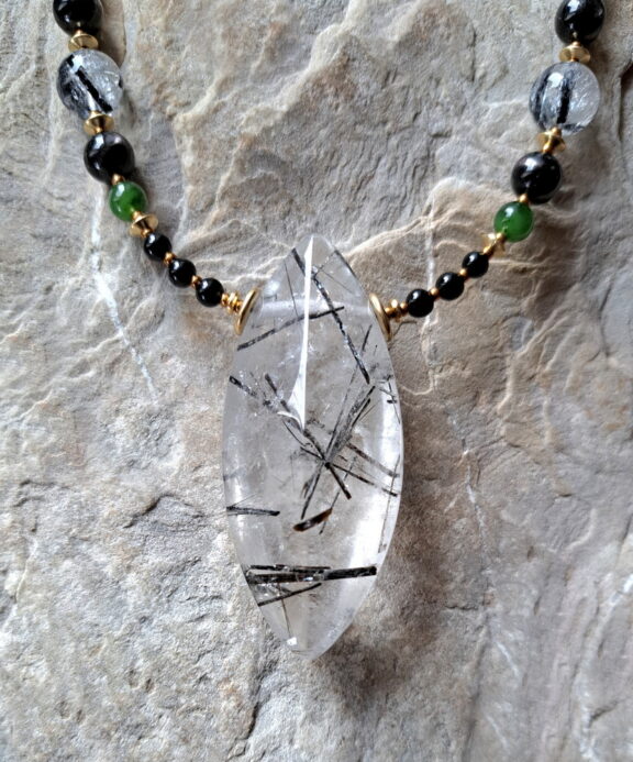 Turmalinquarz Anhänger